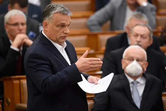 (Il premier ungherese. Foto LaPresse)