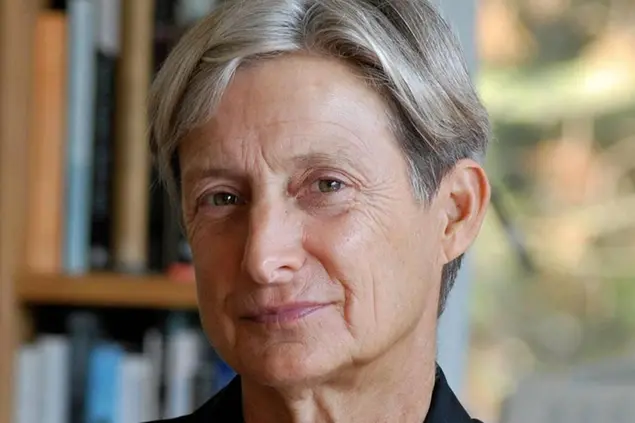 La filosofa Judith Butler (foto Stefan Gutermuth)