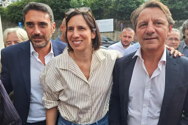 Elly Schlein con Pasquale Tridico