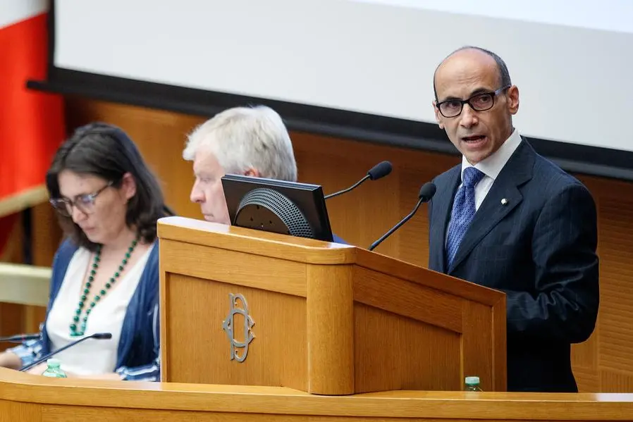 Foto Roberto Monaldo / LaPresse 23-06-2022 Roma Politica Relazione annuale Anac Nella foto Giuseppe Busia (pres. Anac) Photo Roberto Monaldo / LaPresse 23-06-2022 Rome (Italy) Anac annual report In the pic Giuseppe Busia