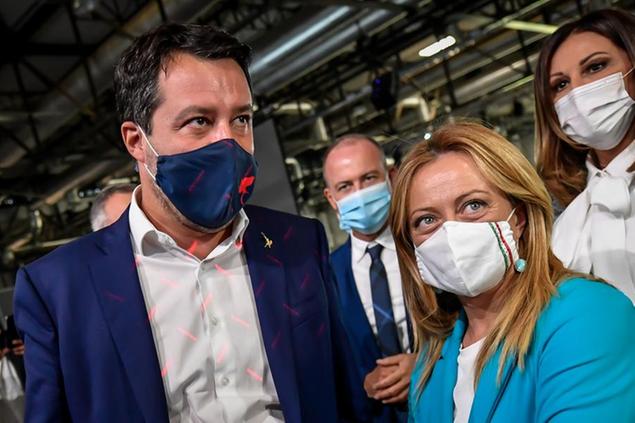 Matteo Salvini e Giorgia Meloni (Foto: LaPresse)