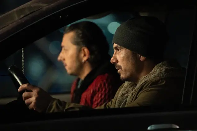 Adriano Pantaleo e Francesco Di Leva in Nottefonda (foto di Mario Schiano)