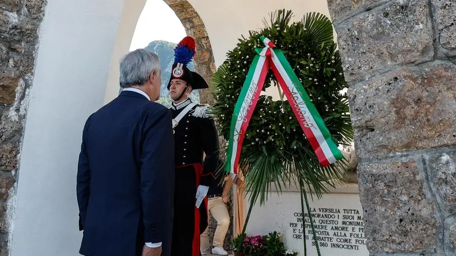 Conte and Tajani Commemorate Sant’Anna di Stazzema Massacre Anniversary