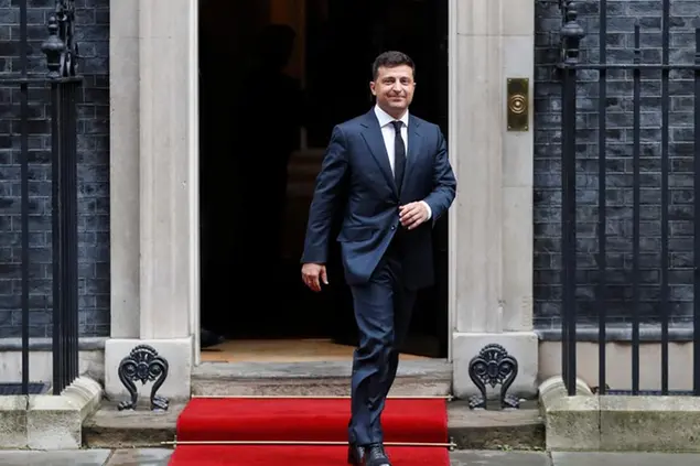 Il presidente dell'Ucraina, Volodymyr Zelensky (Copyright 2020 The Associated Press. All rights reserved)