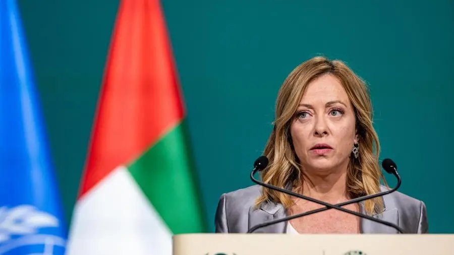 Meloni alla Cop28 «Serve una transizione ecologica, non ideologica»