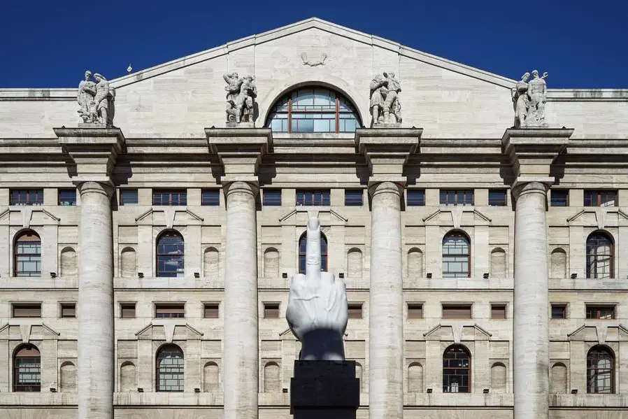 La borsa di Milano (Foto AP)