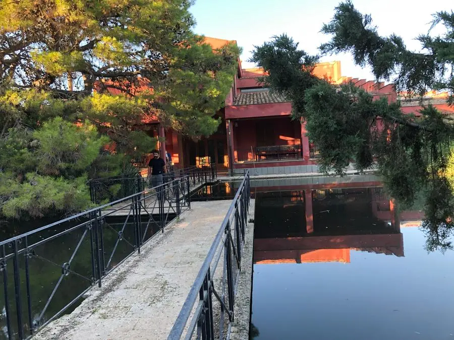 La villa dell'imprenditore Becchina