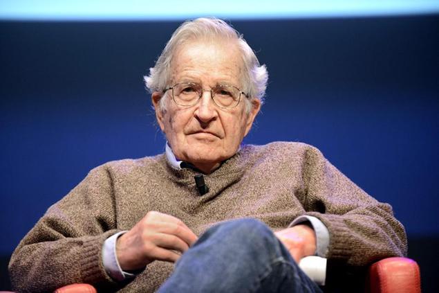 26/01/2014 Roma. Festival delle Scienze, IX edizione,\\\"I linguaggi\\\" all'Auditorium. Serata con Noam Chomsky