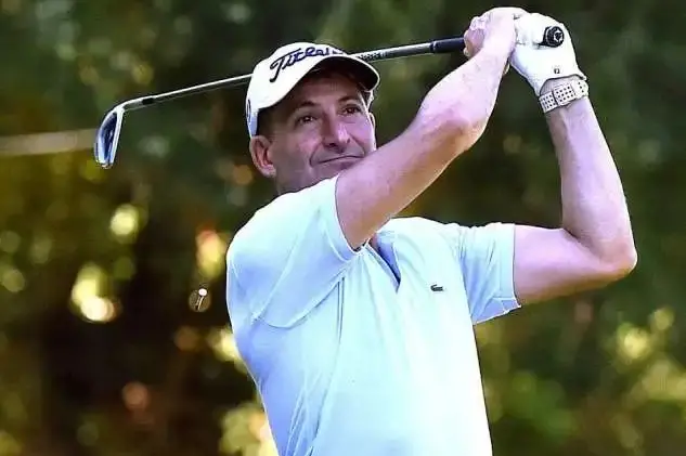 Vittorio Pisani in un momento di svago nel 2019. Ha ottenuto un vitalizio per un incidente sul lavoro al polso. Foto Mezzelani GMT