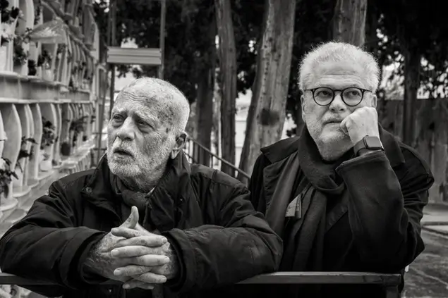Ferdinando Scianna e Roberto Andò (©LiaPasqualino)