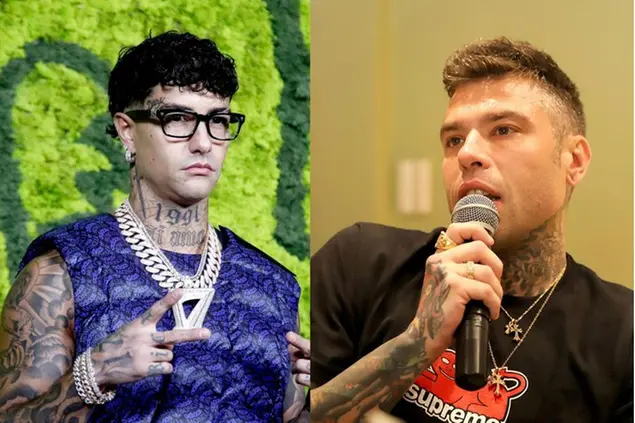 I rapper Tony Effe e Fedez