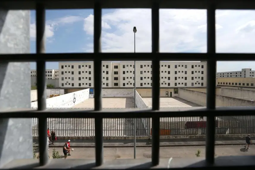 Foto LaPresse - Stefano Porta 11/07/2017 Bollate ( Mi ) Cronaca Servizio nella casa di reclusione di Bollate Nella foto: la vita all'interno del carcere