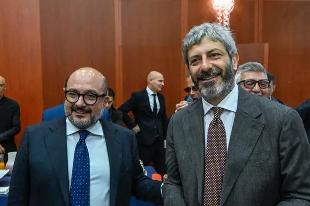 Gennaro Sangiuliano e Roberto Fico