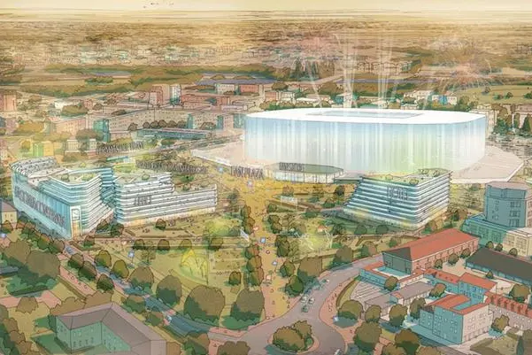 Il progetto sul nuovo stadio a Milano