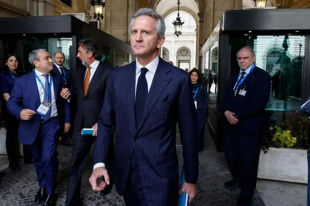 L'ad di Mediobanca Alberto Nagel