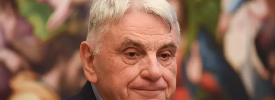 18/01/2016 Prato, Banca Popolare di Vicenza, incontro con i cittadini in occasione del ritorno dei capolavori della galleria di Palazzo degli Alberti di proprietÃ\\u00A0 della Banca, nella foto Gianni Mion Presidente BPVi