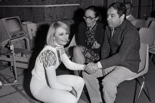 1970's Raffaella Carra' and Gianni Boncompagni