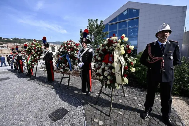 Commemorazione delle 43 vittime del crollo del ponte Morandi