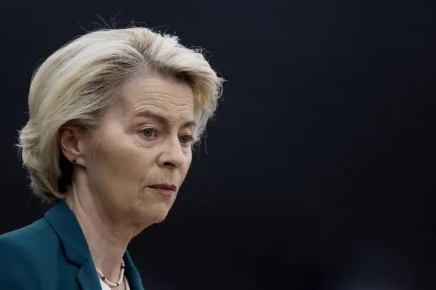 (Ursula von der Leyen. Foto Epa/Ansa)