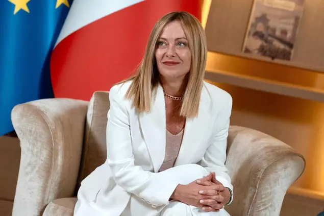 La premier Girogia Meloni