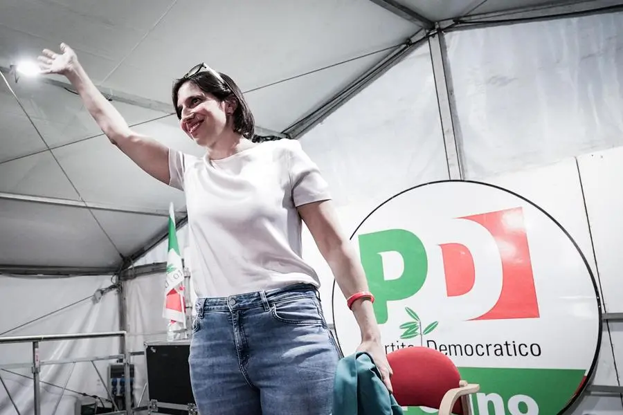 La segretaria nazionale del Pd Elly Schlein