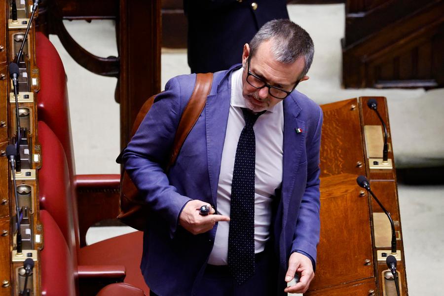 Aula della Camera dei Deputati durante seduta della Giunta delle autorizzazioni