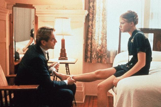LOLITA (1997) Jeremy Irons, Dominique Swain (Mary Evans / AGF)