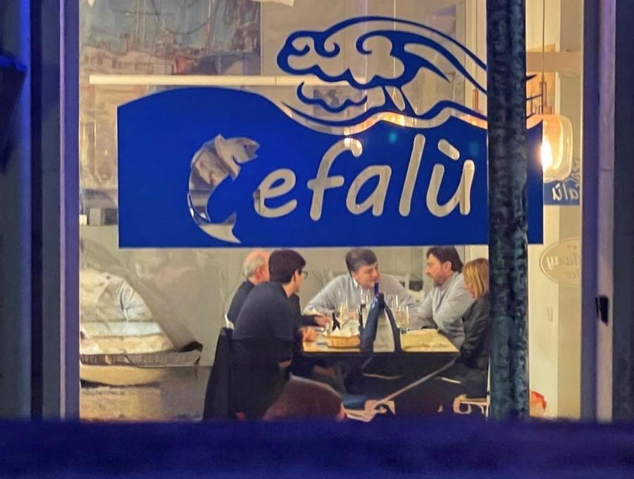Sigfrido Ranucci e Valter Lavitola in un incontro per affari, in mezzo a un'inchiesta