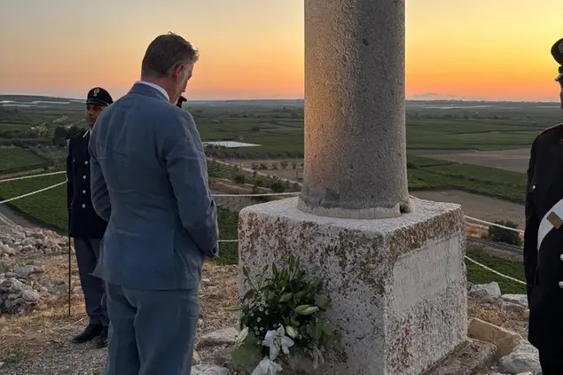 Il ministro Giuli il 2 agosto a Canne (Barletta-Andria-Trani) per il 2241esimo anniversario della battaglia