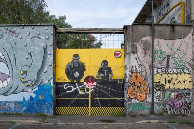 Il centro sociale Leoncavallo