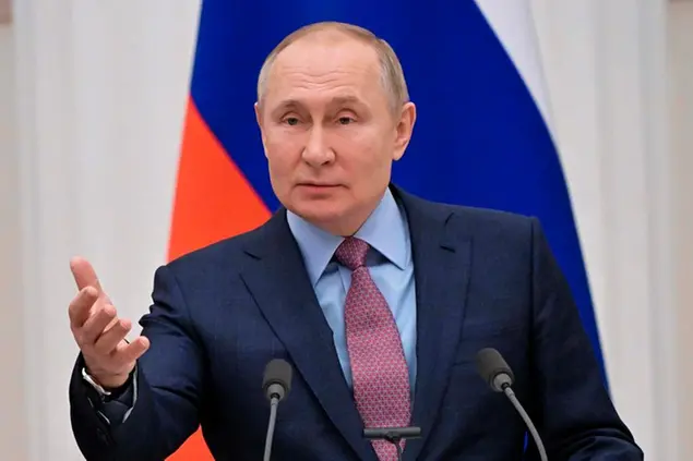 (Il presidente russo. Foto AP)