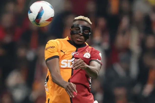 Il Napoli sta chiudendo la cessione definitiva di Victor Osimhen al Galatasaray (foto Ansa)