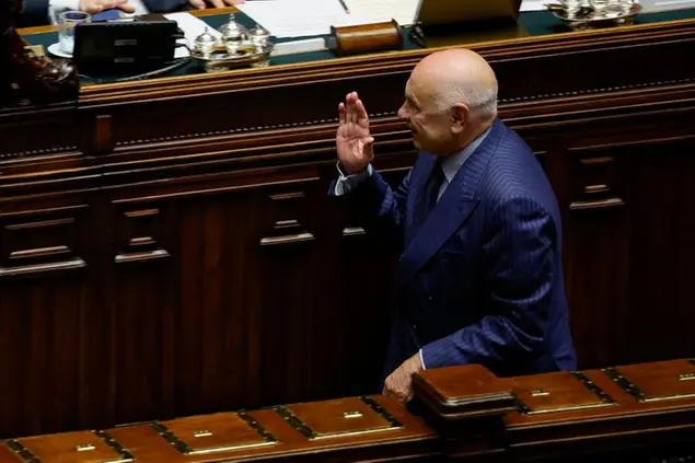 l ministro della Giustizia, Carlo Nordio alla Camera