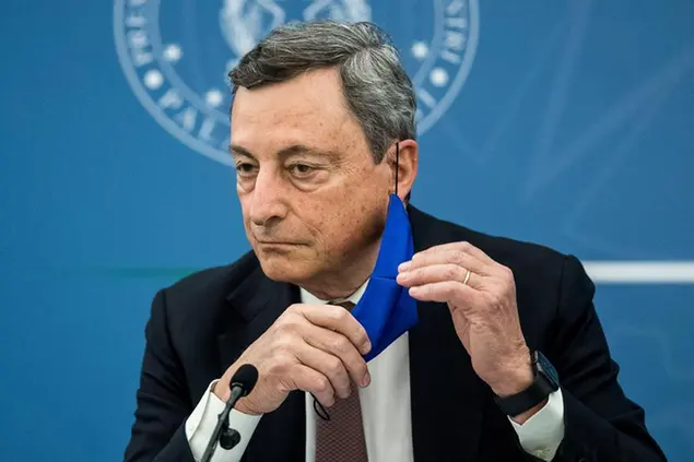 Mario Draghi Foto LaPresse