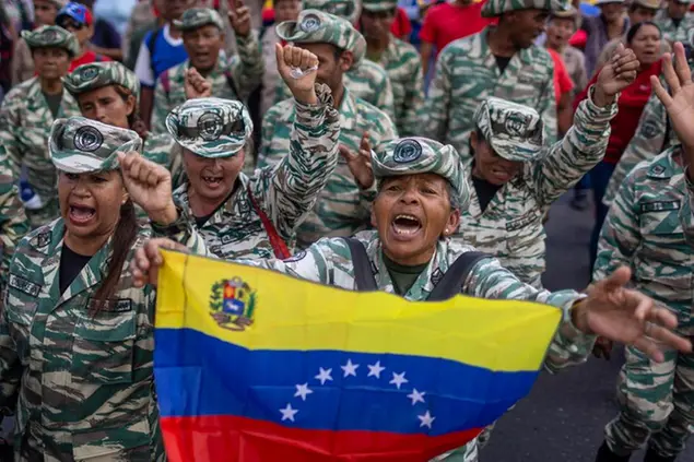 Un membro della milizia della Bovilia