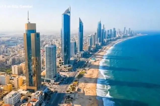 Un frame dal video postato su X alcuni mesi fa dalla ministra israeliana Gila Gamliel del piano Usa per Gaza