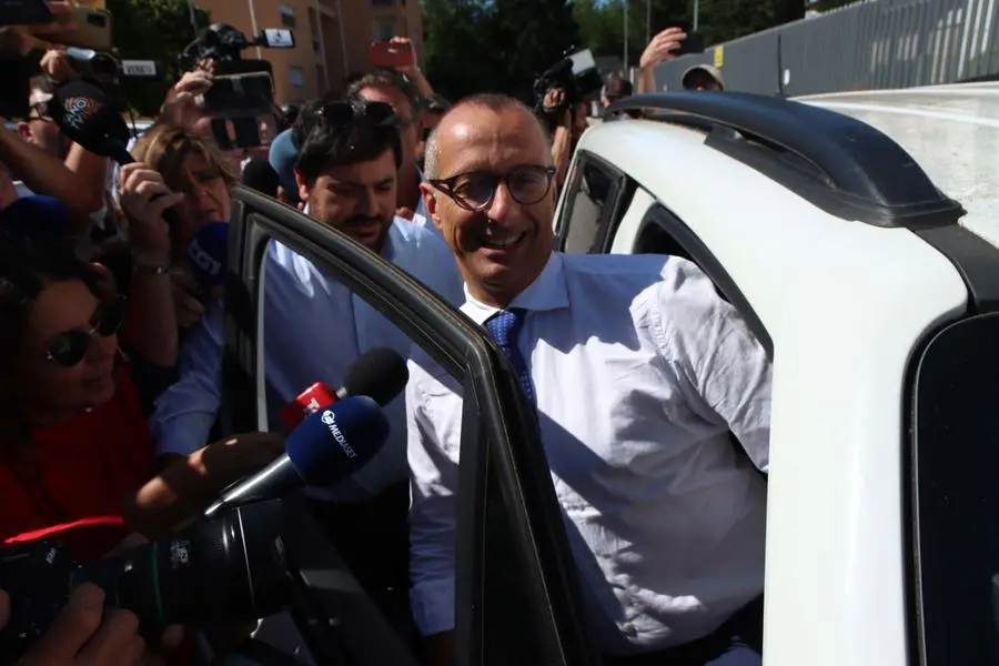 Il candidato governatore delle Marche, Matteo Ricci