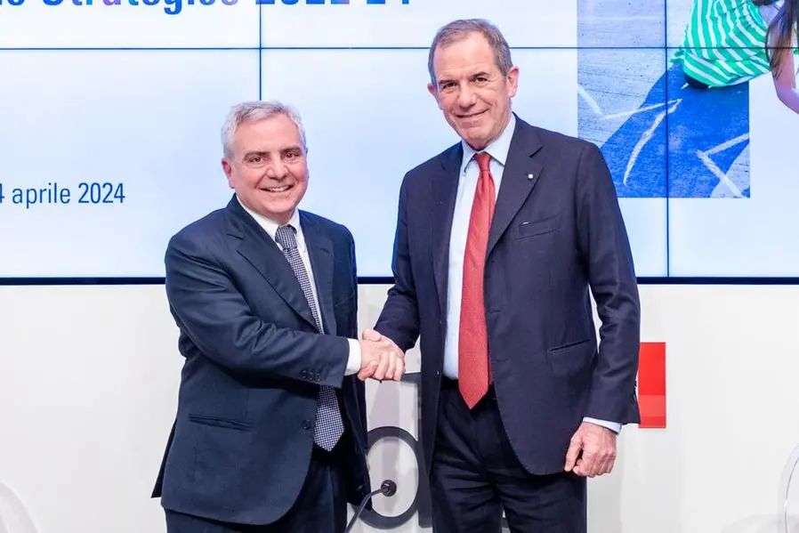 L'ad di Cassa depositi e prestiti Dario Scannapieco e il presidente del Cda Giovanni Gorno Tempini