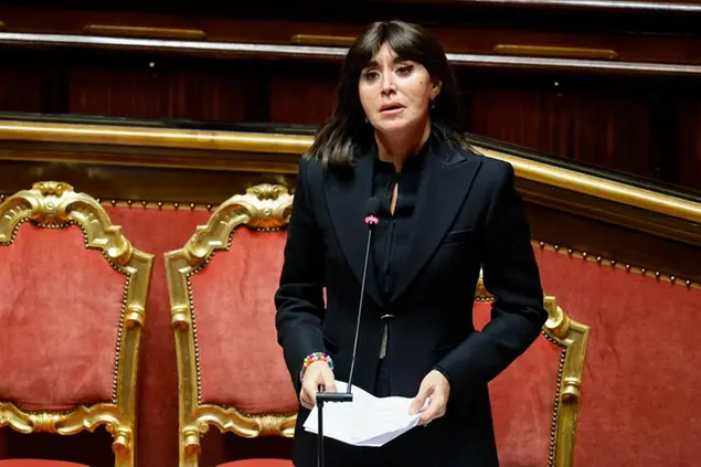 La ministra dell'Università e della ricerca, Anna Maria Bernini (FOTO ANSA)