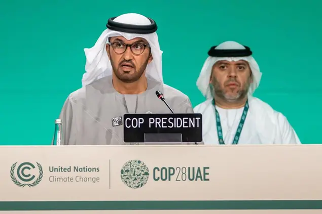 Un momento della Cop28 dell'anno scorso, a Dubai