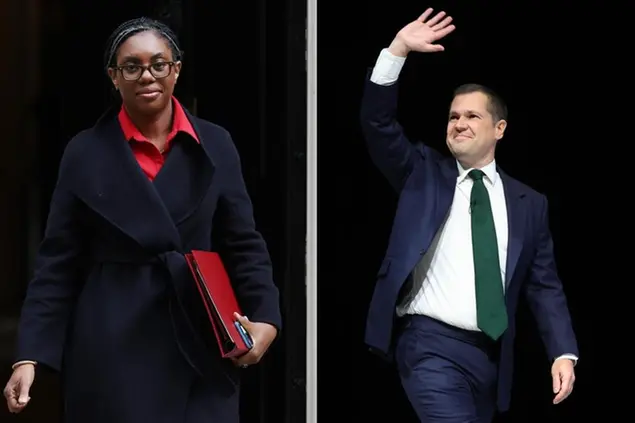 Kemi Badenoch e Robert Jenrick, gli ultimi rimasti nella corsa alla leadership del partito conservatore britannico