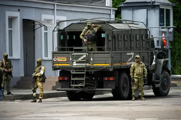 Truppe russe a Kherson (AP Photo, File)
