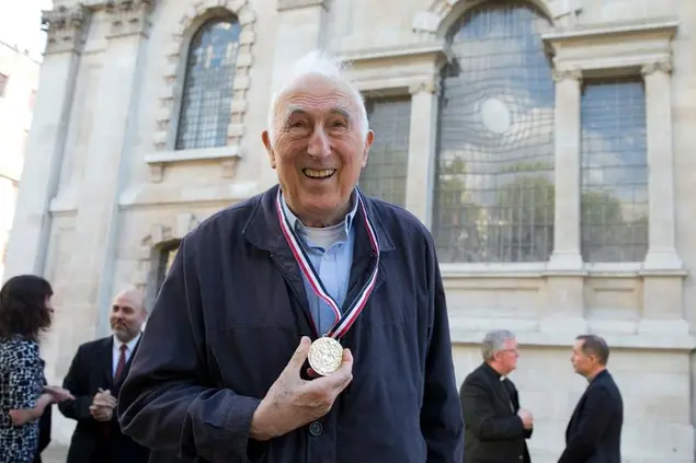 Jean Vanier\\u00A0(AP Photo/Alastair Grant, File)