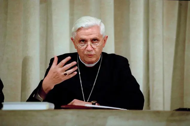 Cardinal Joseph Ratzinger of Munich is shown, June 1992, location unknown. (AP Photo)