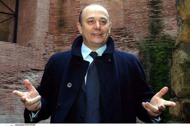 \\u00A9GIULIO NAPOLITANO/LAPRESSE 29-01-03 Paolo Bedoni all'epoca della presidenza della Coldiretti.