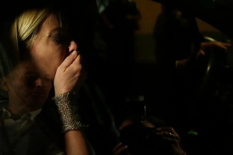 Foto Cecilia Fabiano/LaPresse 4-10-2022 Roma, Italia - Politica - Giorgioa Meloni lascia la Camera dei Deputati - Nella Foto : Giorgia Meloni October 4 , 2022 Rome, Italy - Politics -Symbolic haircut to express Masha Amini solidarity leaving the Chamber - In the photo: Symbolic haircut to express Masha Amini solidarity