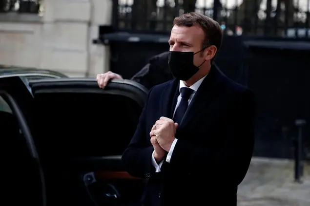 Il presidente francese è preoccupato dall'escalation di attentati in Europa\\u00A0(Christophe Petit Tesson, Pool via AP)