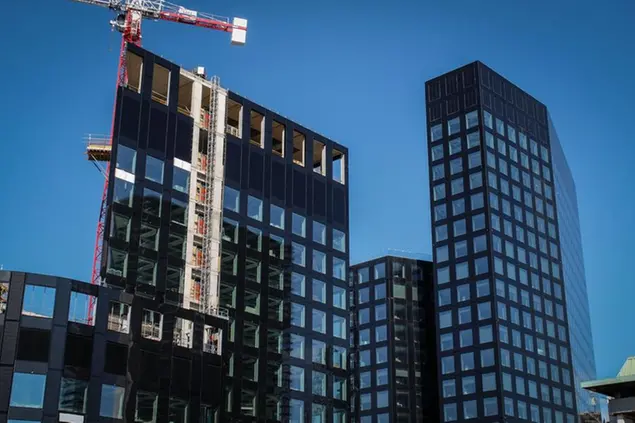 Il cantiere del complesso “I Portali - Gioia 20” in via Melchiorre Gioia a Porta Nuova coinvolto nelle inchieste milanesi sull’urbanistica