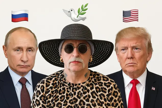 La foto postata sui social da Sven \\\"Marla\\\" Liebich dopo la fuga dal carcere femminile (Fonte: X)