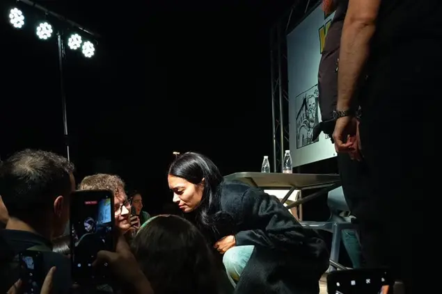 Elodie ospite di Momo edizioni e Quarticciolo ribelle. Foto di Eleonora Tahari